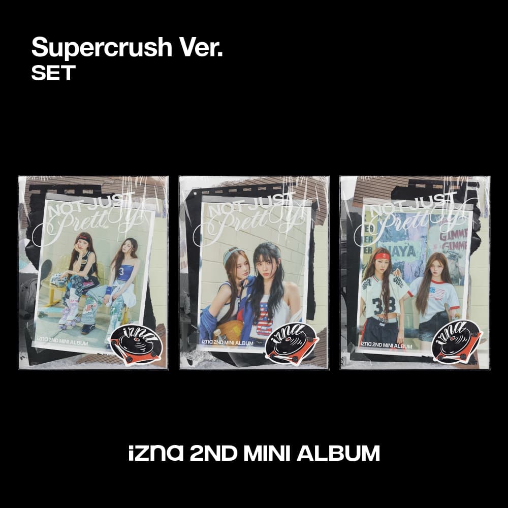 [SET] 이즈나 (izna) - [Not Just Pretty] (POSTERBOOK Ver.) (Supercrush  Ver.)
