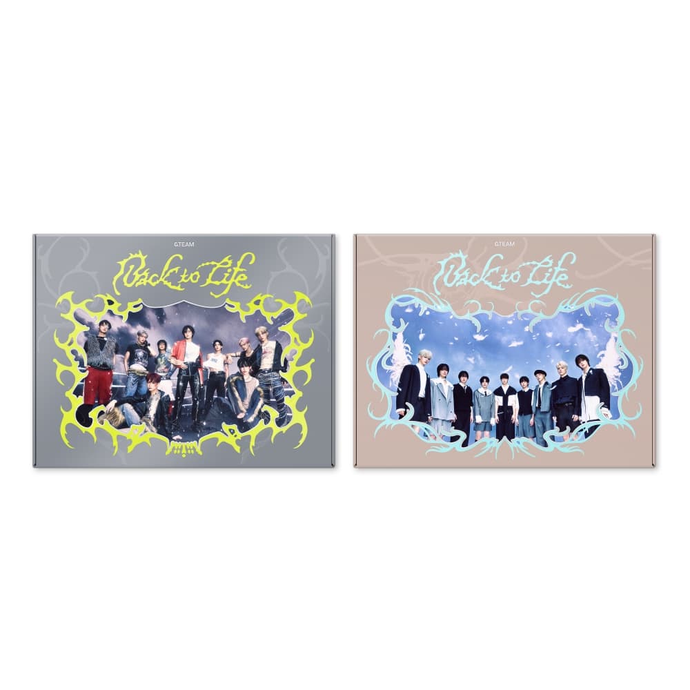 [세트/앨범2종] &TEAM (앤팀) - KR 1st Mini Album [Back to Life] (BREATH ver. / GAZE ver.)