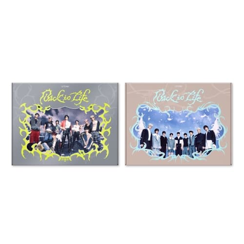 [세트/앨범2종] &TEAM (앤팀) - KR 1st Mini Album [Back to Life] (BREATH ver. / GAZE ver.)