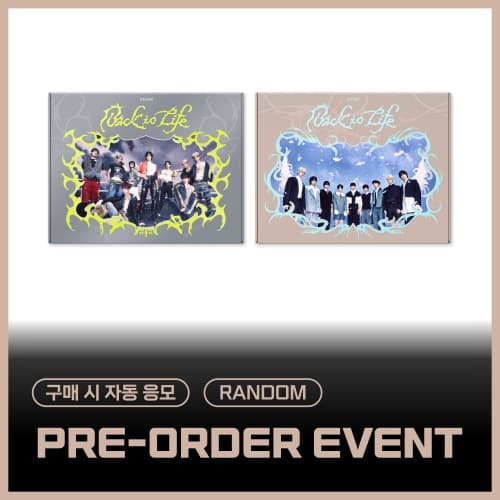 [PRE-ORDER EVENT / RANDOM] &TEAM (앤팀) - KR 1st Mini Album [Back to Life] (BREATH ver. / GAZE ver.) (랜덤)