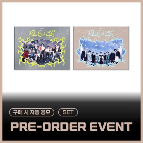 [PRE-ORDER EVENT / SET] &TEAM (앤팀) - KR 1st Mini Album [Back to Life] (BREATH ver. / GAZE ver.)