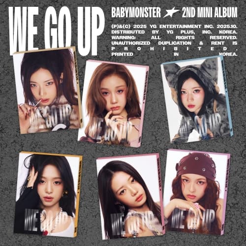 베이비몬스터 (BABYMONSTER) - 2nd MINI ALBUM [WE GO UP] PATTERN Ver. RUKA