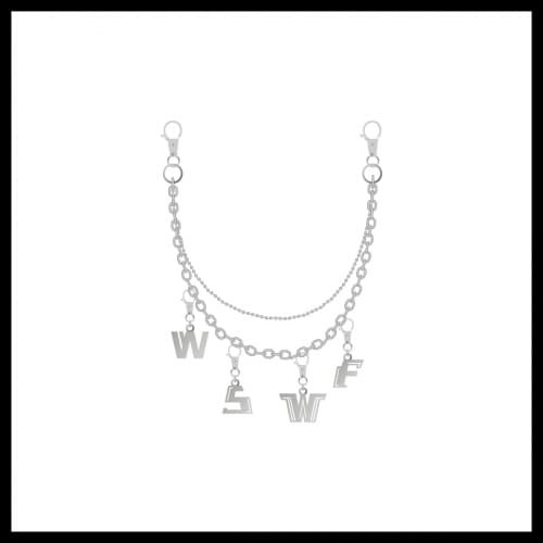 WSWF_05.CHAIN BELT_WORLD OF STREET WOMAN FIGHTER [THE REAL STAGE] TOUR OFFICIAL MD