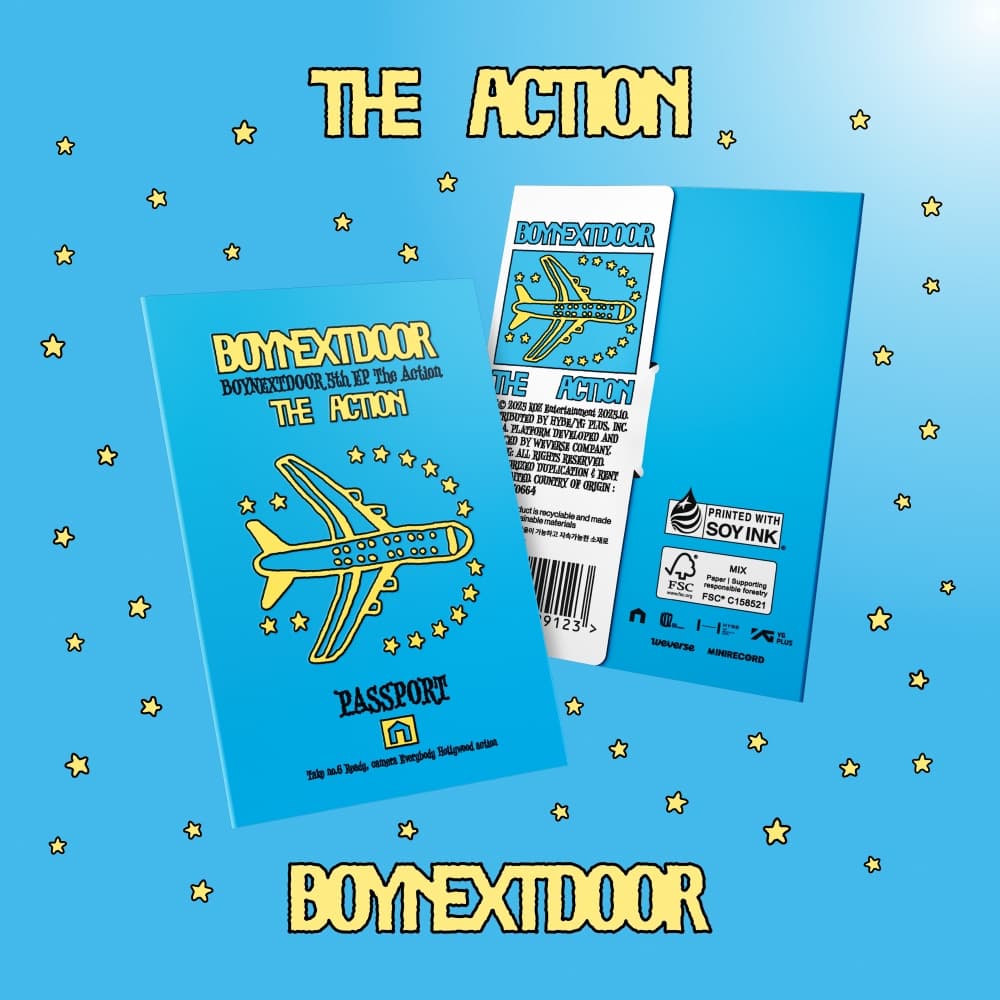 BOYNEXTDOOR - 5th EP [The Action] (Weverse Albums ver.)