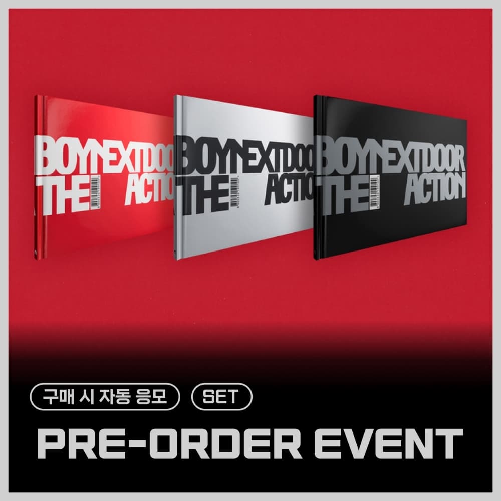[PRE-ORDER EVENT / 套装] BOYNEXTDOOR - 5th EP [The Action]