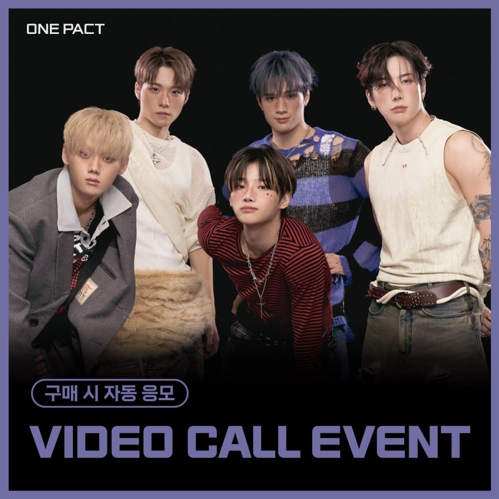 [10/19 VIDEO CALL EVENT] ONE PACT - 4th Mini Album [ONE FACT] (随机)