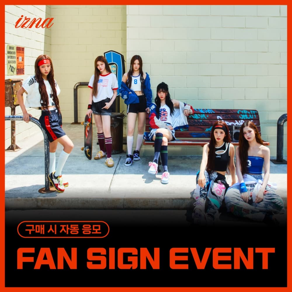[10/23 FAN SIGN EVENT] izna - [Not Just Pretty] (POSTERBOOK Ver. / 随机) (Supercrush  Ver.)