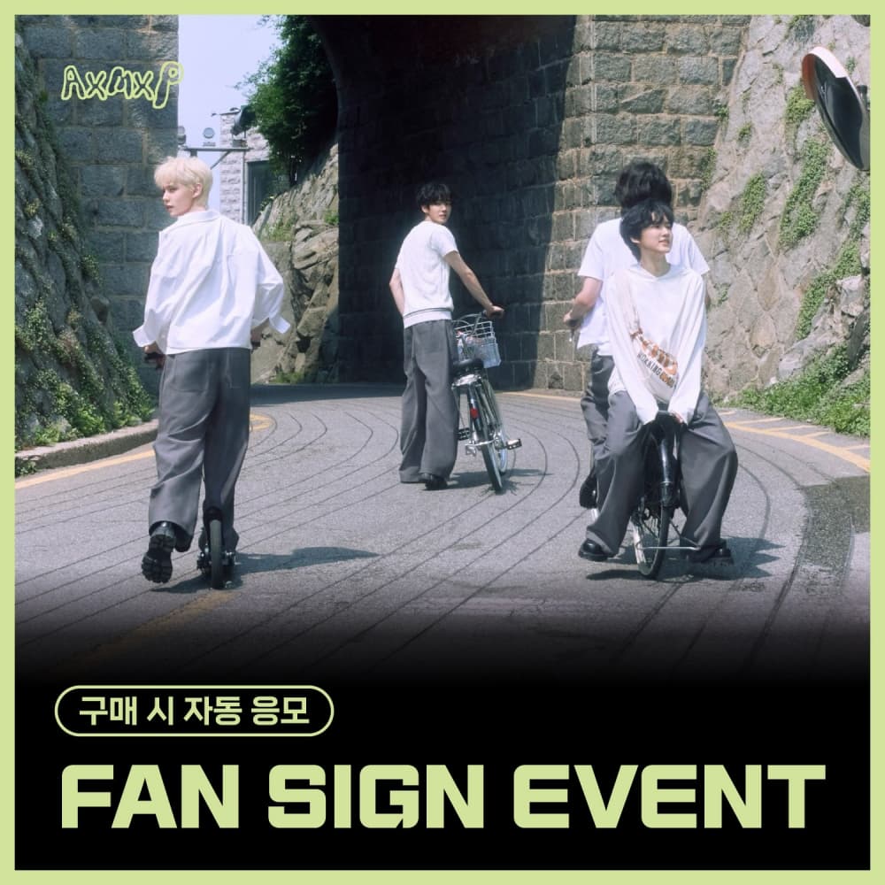 [10/19 FAN SIGN EVENT] AxMxP  - 正规 1辑 [AxMxP] (A ver)