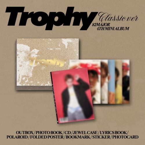 82MAJOR (82메이저) - 4TH MINI ALBUM [Trophy]