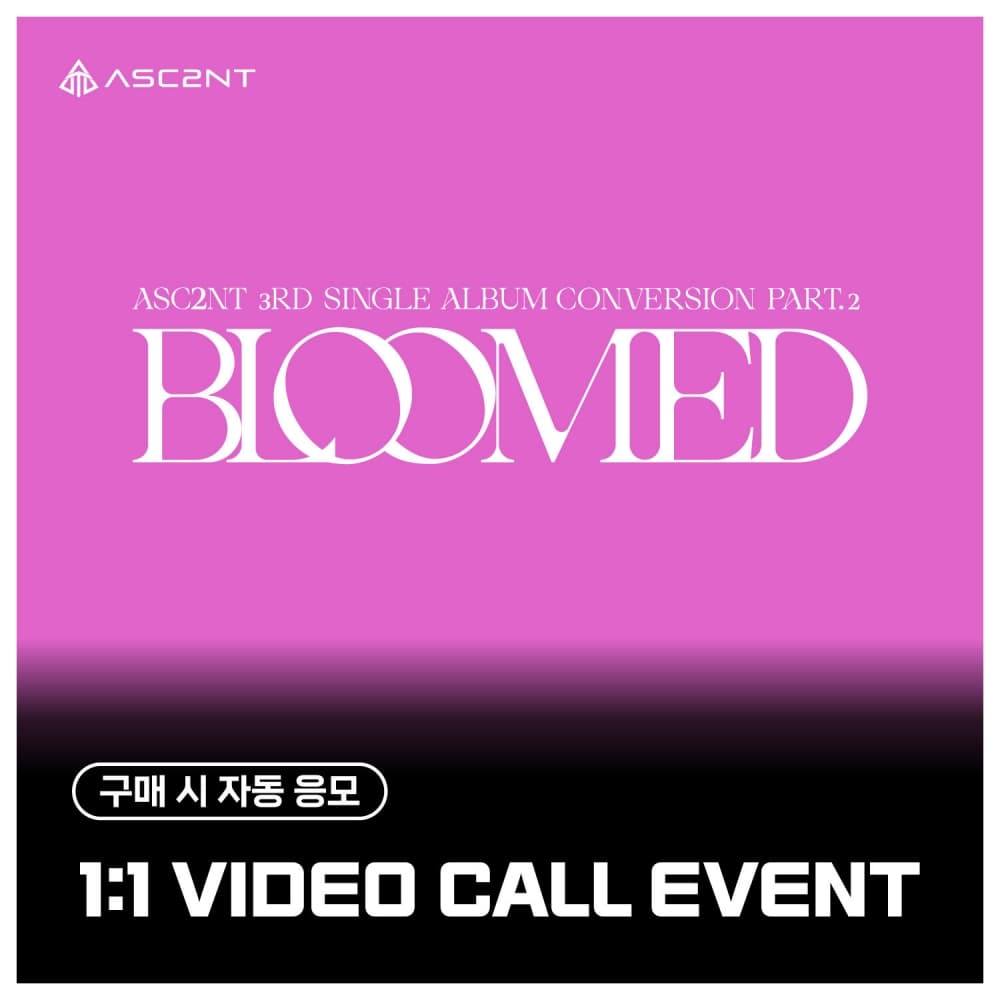 [11/2 1:1 VIDEO CALL EVENT] ASC2NT - 3rd Single Album [Conversion Part.2]