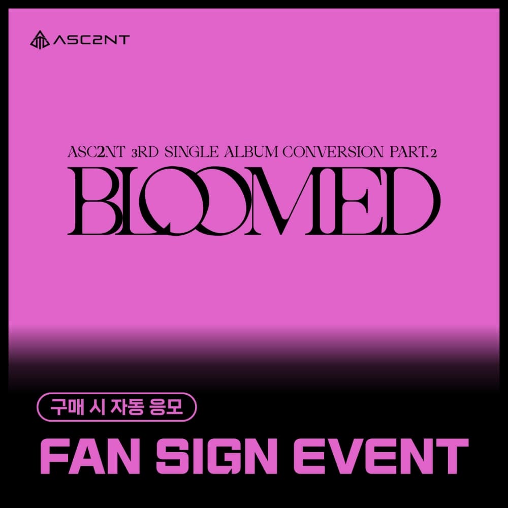 [11/2 FAN SIGN EVENT] ASC2NT - 3rd Single Album [Conversion Part.2]