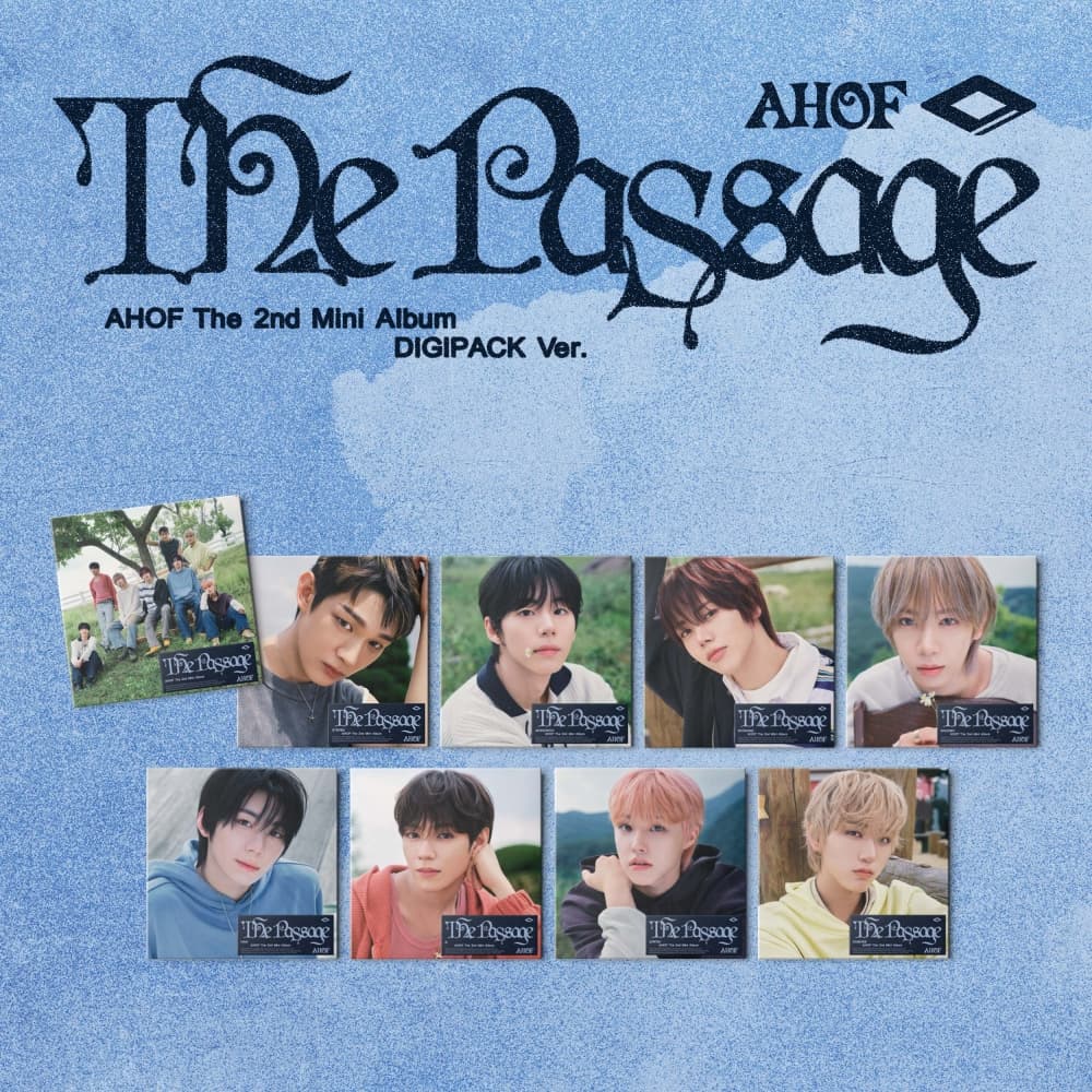 AHOF (아홉) - 미니2집 [The Passage] (DIGIPACK Ver) (랜덤)