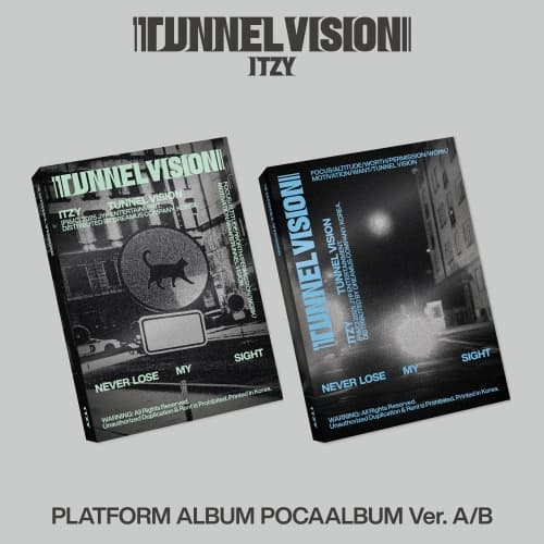 [세트/앨범2종] ITZY (있지) - TUNNEL VISION (POCAALBUM)