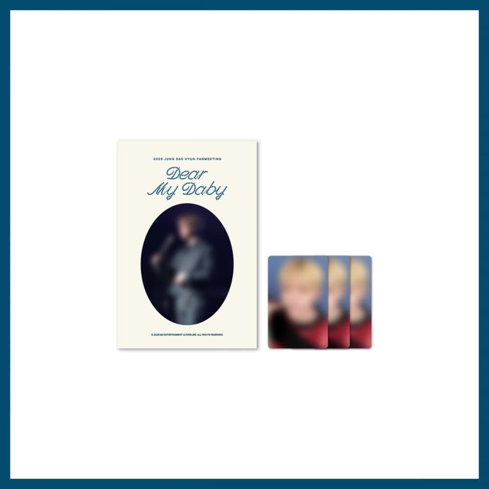 정대현(JUNG DAE HYUN)_02. 메시지 카드_2025 FANMEETING [Dear My Daby] OFFICIAL MD