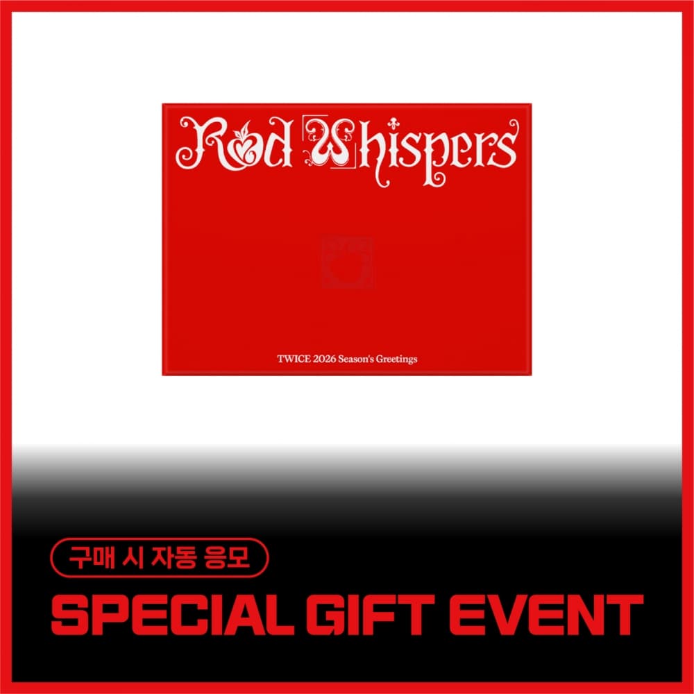 TWICE(트와이스) 2026 SEASON'S GREETINGS [RED WHISPERS]