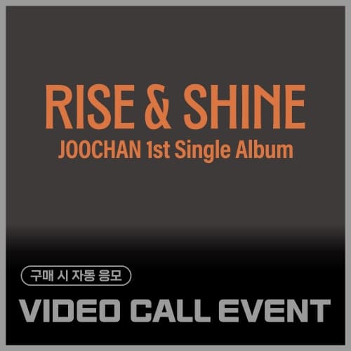 [11/2 VIDEO CALL EVENT] 주찬 (Joochan) - 싱글1집 [Rise & Shine] (Ever Ver.)