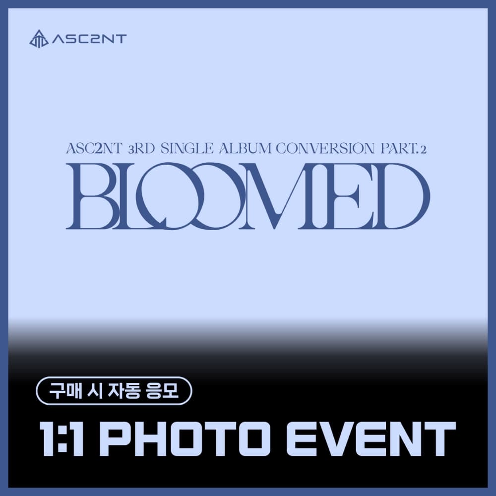 [11/8 1:1 PHOTO EVENT] ASC2NT - 3rd Single Album [Conversion Part.2]