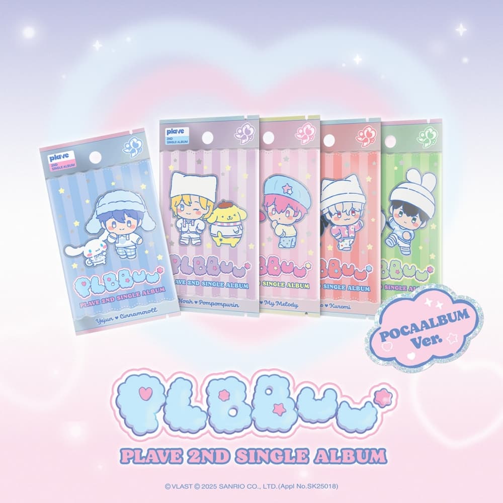 플레이브 (PLAVE) - 2nd Single Album 'PLBBUU' (POCAALBUM Ver.) (랜덤)