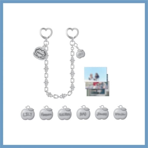 엔믹스(NMIXX)_13.MINI CHAIN STRAP_POP-UP STORE [Blue Valentine: inside the heart] OFFICIAL MD