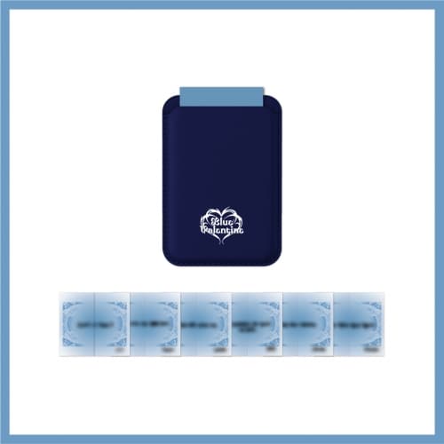 NMIXX_12.MAGSAFE CARD WALLET_POP-UP STORE [Blue Valentine: inside the heart] OFFICIAL MD