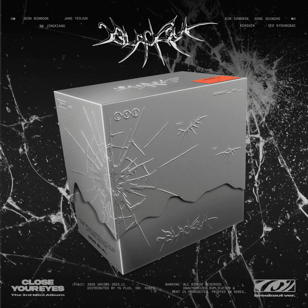CLOSE YOUR EYES - The 3rd Mini Album [blackout] (breakout ver.)