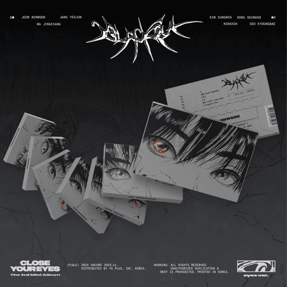 CLOSE YOUR EYES - The 3rd Mini Album [blackout] (eyes ver.)(랜덤)