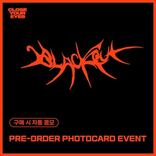 [PRE-ORDER EVENT] CLOSE YOUR EYES - The 3rd Mini Album [blackout] (blackout ver.)