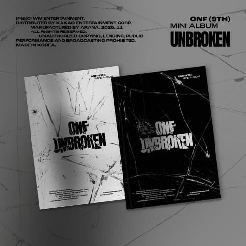 온앤오프(ONF) - 9TH MINI ALBUM [UNBROKEN] (랜덤)
