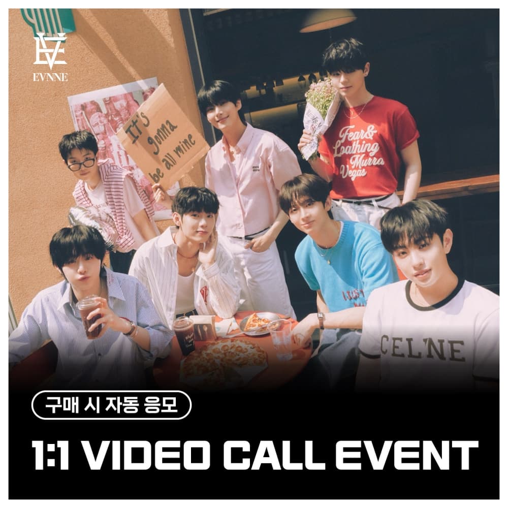 [11/23 1:1 VIDEO CALL EVENT] EVNNE - 5th MINI ALBUM [LOVE ANECDOTE(S)] (随机)