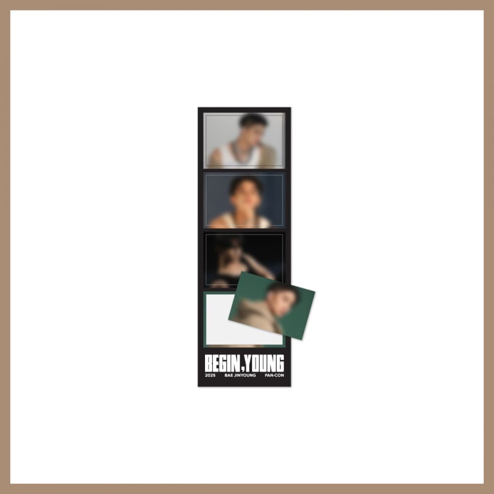 BAE JINYOUNG_07.FILM PHOTO STICKER_2025 FAN-CON [BEGIN, YOUNG] OFFICIAL MD