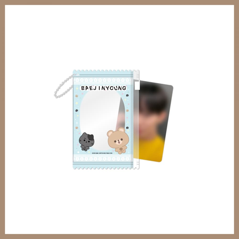 BAE JINYOUNG_05.PVC PHOTOCARD POUCH_2025 FAN-CON [BEGIN, YOUNG] OFFICIAL MD