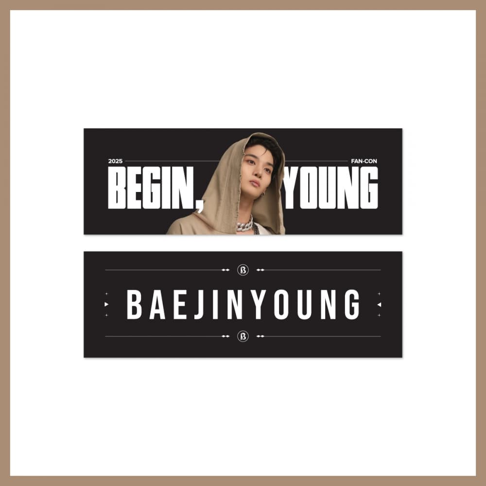 BAE JINYOUNG_03.PHOTO SLOGAN_2025 FAN-CON [BEGIN, YOUNG] OFFICIAL MD