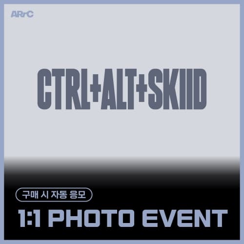 [11/9 1:1 PHOTO EVENT] ARrC (아크) - 2nd single album [CTRL+ALT+SKIID] (CTRL & ALT Ver.) (랜덤)