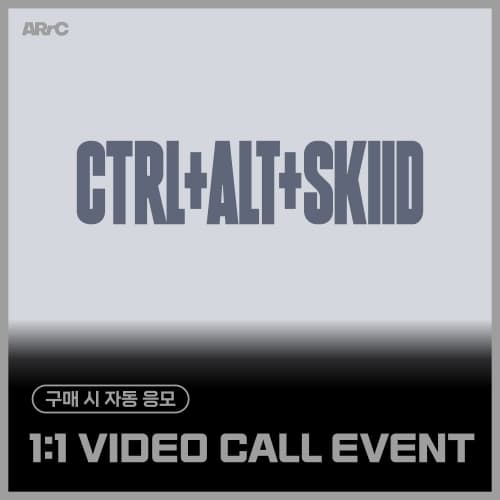 [11/9 1:1 VIDEO CALL EVENT] ARrC  - 2nd single album [CTRL+ALT+SKIID] (CTRL & ALT Ver.) (随机)