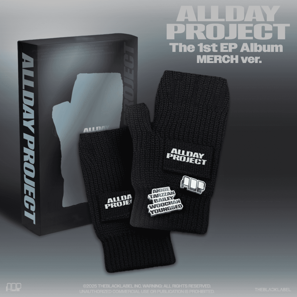 ALLDAY PROJECT - The 1st EP Album [ALLDAY PROJECT] (MERCH ver. / FINGERLESS GLOVES ver.)