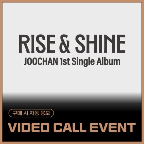 [11/16 VIDEO CALL EVENT] 주찬 (Joochan) - 싱글1집 [Rise & Shine] (Ever Ver.)
