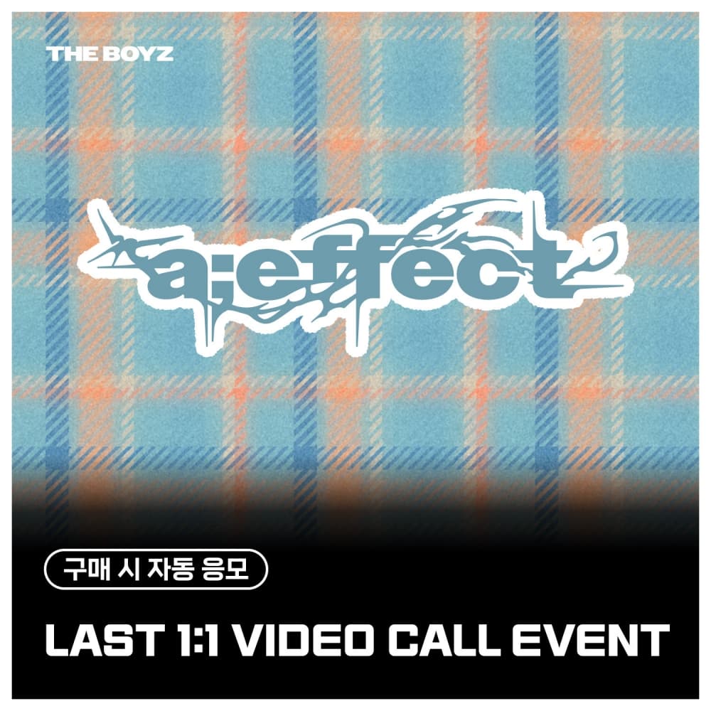 [11/28 LAST 1:1 VIDEO CALL EVENT] 더보이즈 (THE BOYZ) - The 10th Mini Album [a;effect] (Photobook / 랜덤)