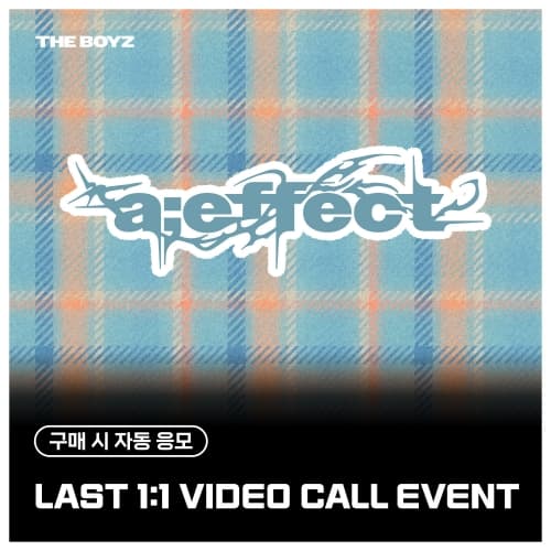 [11/28 LAST 1:1 VIDEO CALL EVENT] 더보이즈 (THE BOYZ) - The 10th Mini Album [a;effect] (Photobook / 랜덤)