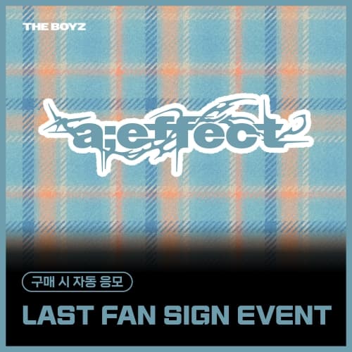 [11/28 LAST FAN SIGN EVENT] THE BOYZ - The 10th Mini Album [a;effect] (Photobook / 随机)