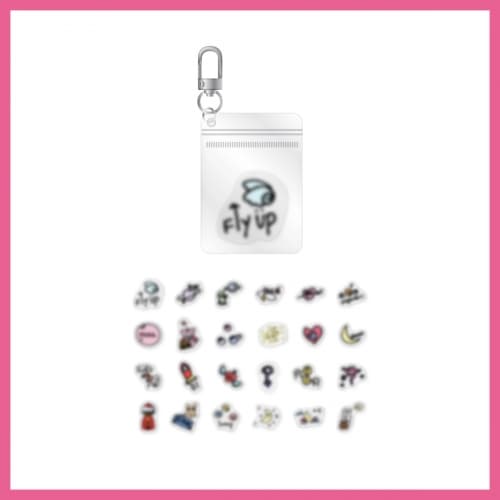 tripleS _09. ZIPPER POUCH KEYRING_POP-UP STORE [Beyond Beauty] OFFICIAL MD