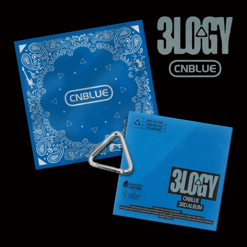 CNBLUE(씨엔블루) - 정규 3집 [3LOGY] (BANDANA VER.) (LIMITED EDITION)