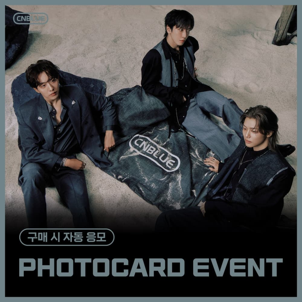 [PHOTOCARD EVENT] CNBLUE(씨엔블루) - 정규 3집 [3LOGY] (SLEEVE VER.)