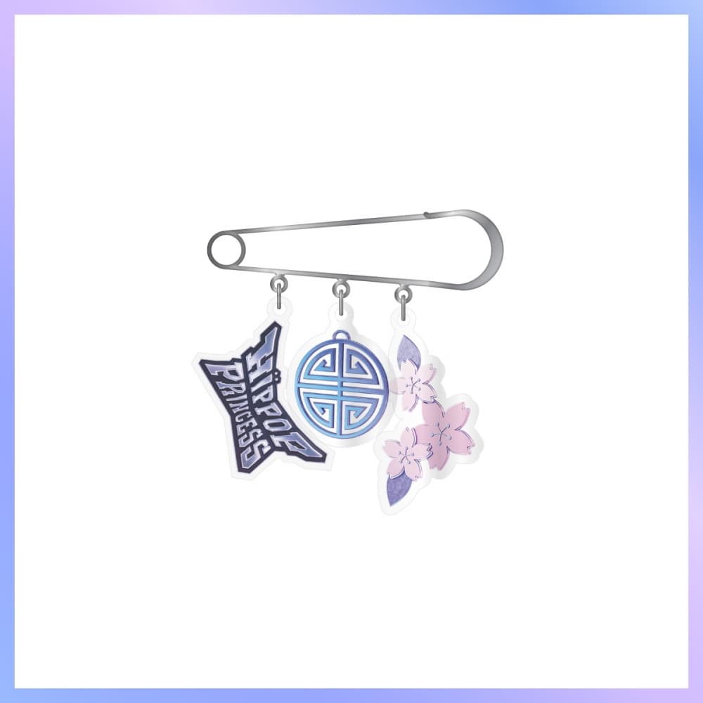 HIP POP Princess_12. 핀 브로치 [언프리티 랩스타 : 힙팝 프린세스 POP-UP STORE] MD