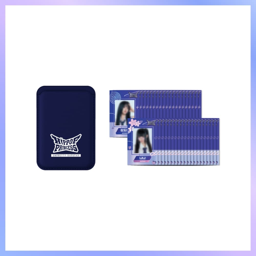 HIP POP Princess_06. 맥세이프 카드 지갑 [언프리티 랩스타 : 힙팝 프린세스 POP-UP STORE] MD
