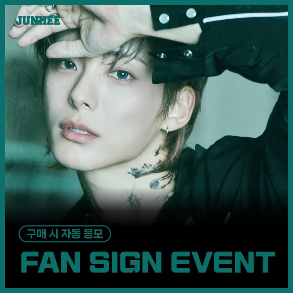 [12/12 FAN SIGN EVENT] JUNHEE  - MINI1辑 [The First Day & Night] (Day Ver. / Night Ver.) (随机)