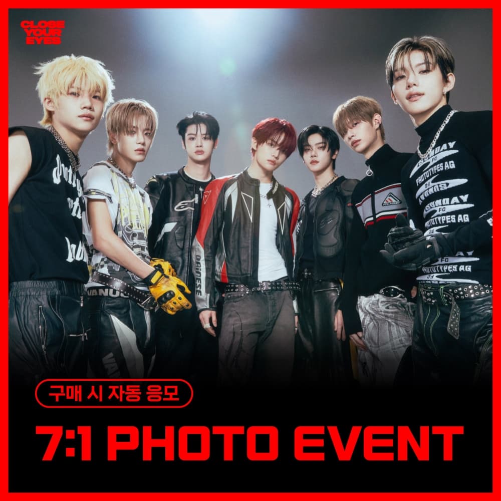 [12/25 7:1 PHOTO EVENT] CLOSE YOUR EYES - The 3rd Mini Album [blackout] (ticket ver.)
