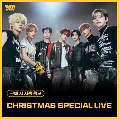 [12/25 CHRISTMAS SPECIAL LIVE EVENT] CLOSE YOUR EYES - The 3rd Mini Album [blackout] (blackout ver.)