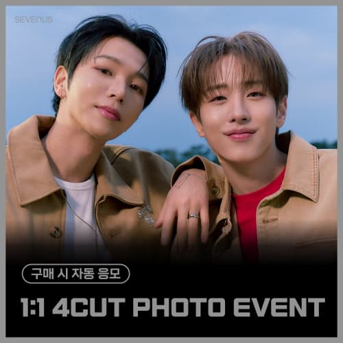[12/26 1:1 4CUT PHOTO EVENT] 세븐어스 (SEVENUS) - 3rd mini album [WHITE FALL] (랜덤)