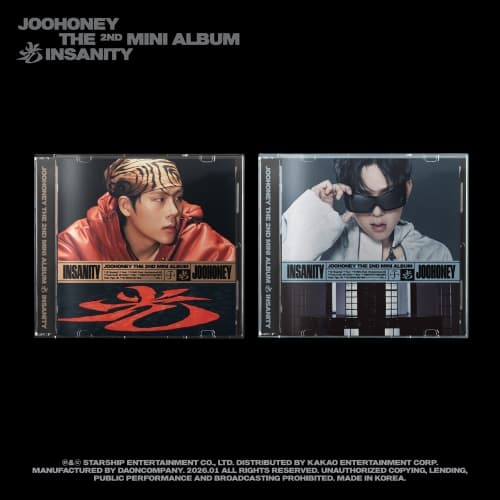 주헌 (JOOHONEY) - THE 2ND MINI ALBUM [光 (INSANITY)] (JEWEL VER.) (VER.1 / VER.2) (한정반)