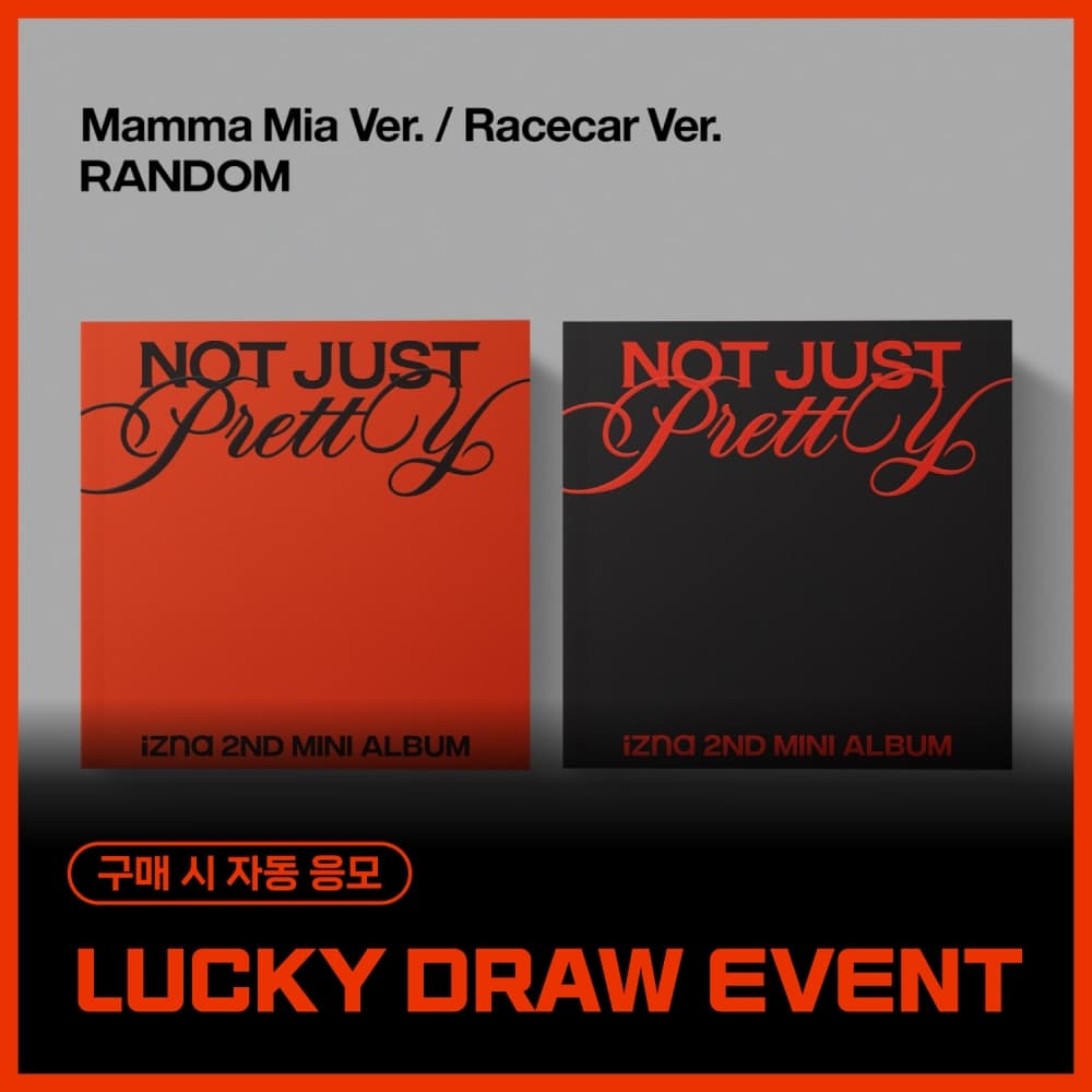 [LUCKY DRAW EVENT] 이즈나 (izna) - [Not Just Pretty] (PHOTOBOOK Ver.) (랜덤)